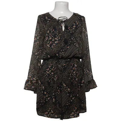 Jurk (Zwart, Meerkleurig) van Mango Casualwear