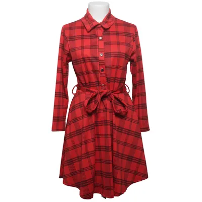 Blousejurk (Rood, Zwart) van Milady Polyester