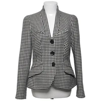 Kavaj (Svart, Vit) från Luisa Spagnoli Acetat, Elastan, Viskos, Ull