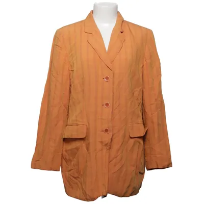 Blazer (Oranje) van Code Linnen, Viscose