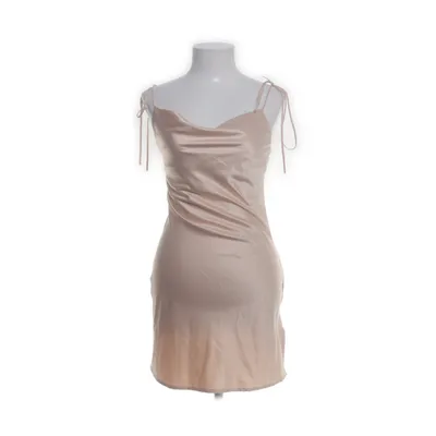 Kjole (Beige) fra Brandy Melville Elastan, Polyester