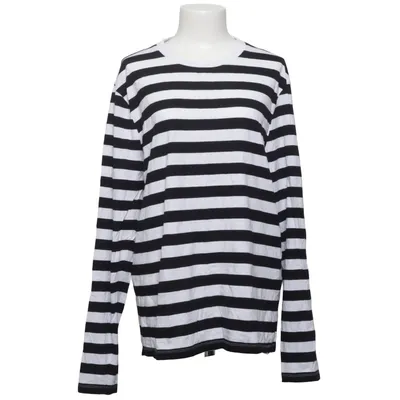 T-shirt à manches longues (Noir, Blanc) de ASOS Design Coton, Élasthane