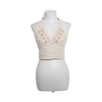 Halternecktopp (Beige) från Romwe