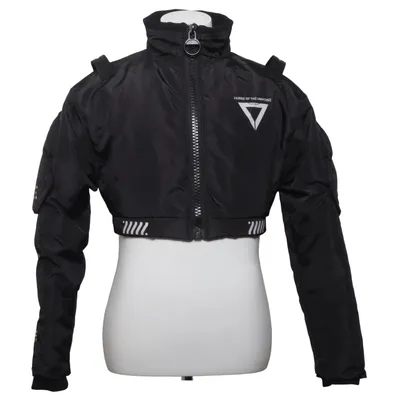 Veste (Noir) de Fabric of the Universe Polyamide, Polyester