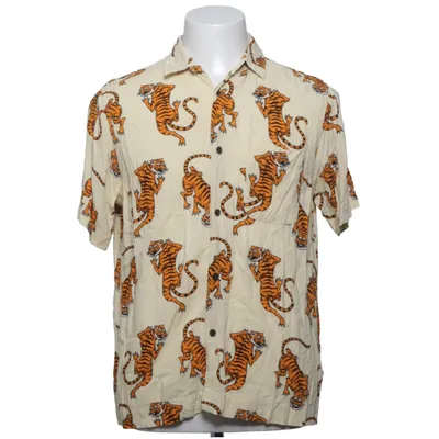Chemise à manches courtes (Jaune, Orange, Noir) de Vailent Viscose