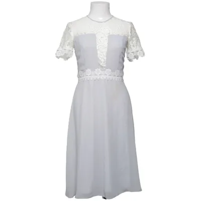 Robe (Gris, Blanc) de Elise Ryan Élasthane, Polyamide, Polyester