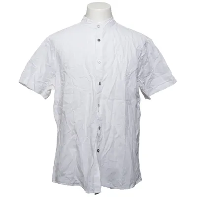 Chemise à manches courtes (Blanc) de Hanbury Coton, Lin