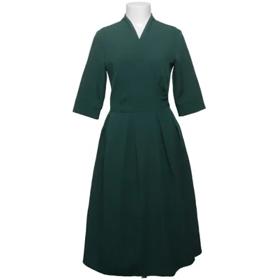 Omlottklänning (Grön, Blå) från STL Polyester, Viskos