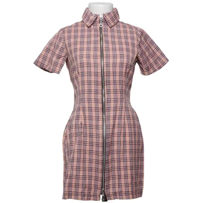 Jurk (Roze, Zwart, Meerkleurig) van The Ragged Priest Katoen, Metallvezel, Polyester