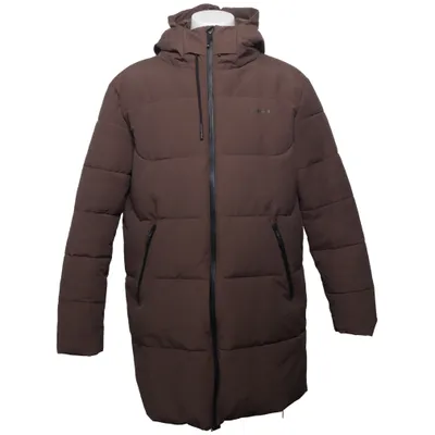 Vinterfrakke (Brun) fra Woodbird Bomuld, Polyamid, Genanvendt polyester
