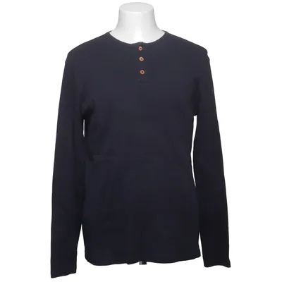 T-shirt manches longues (Bleu) de EP Collection Coton, Élasthane