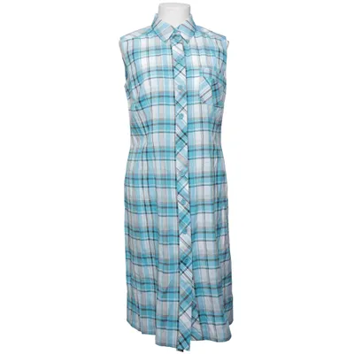 Robe chemise (Bleu, Blanc, Gris) de Hera Coton, Polyester