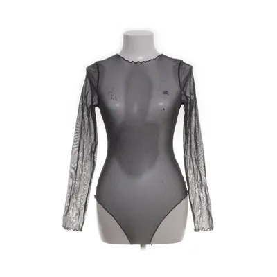 Body (Svart, Silverfärgad) från H&M Bomull, Metallfiber, Polyamid