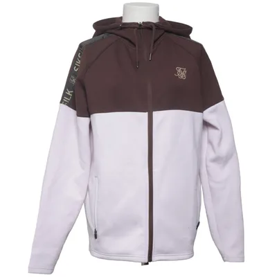 Hoodie (Brown, Pink) from SikSilk Elastane, Polyester, Viscose