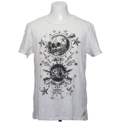 T-shirt (Vit) från Burning Palms Bomull