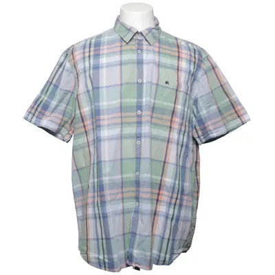 Korte mouwen shirt (Groen, Blauw, Meerkleurig) van Lerros Katoen, Linnen