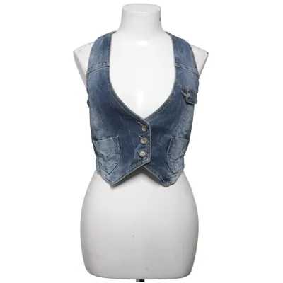 Gilet en jean (Bleu) de Pimkie