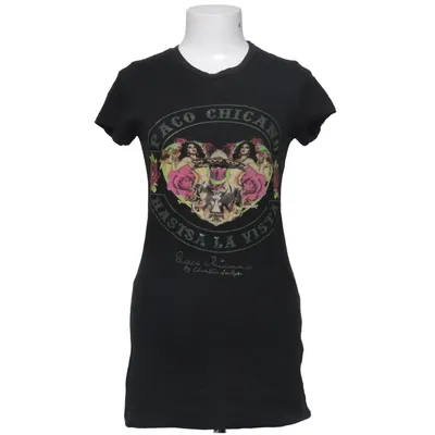 T-shirt (Black, Multicolored) from Paco Chicano