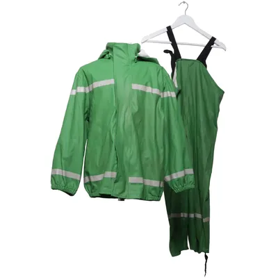Regnställ (Grön, Vit) från MyWear Active Polyester