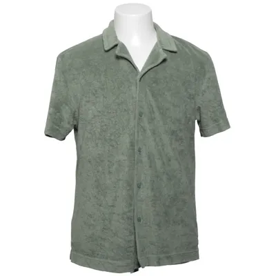 Chemise à manches courtes (Vert) de Dressmann Coton, Polyester recyclé