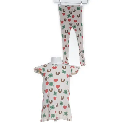 Set (White, Multicolored) from Mini Rodini Cotton, Elastane