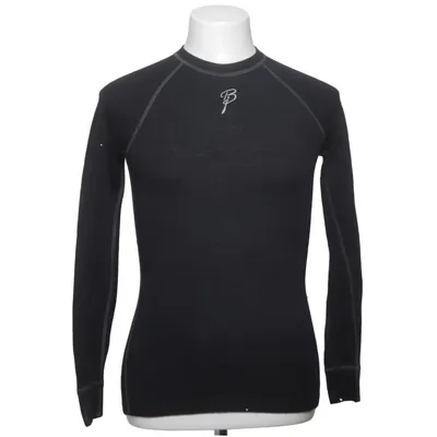 Base layer shirt (Black) from Björn Dæhlie Polyester, Wool