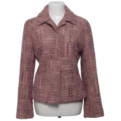 Kavaj (Rosa, Flerfärgad) från Turnover Acetat, Alpackaull, Kupro, Merinoull, Polyamid, Polyester, Viskos