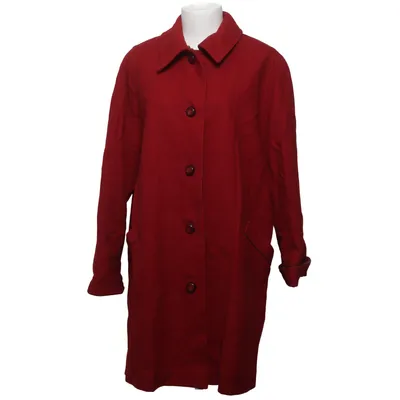 Manteau (Rouge) de Dahléns Polyester, Laine