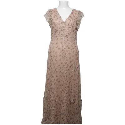 Maxikjole (Beige, Flerfarvet) fra Paul & Joe Bomuld, Metallfiber, Viscose