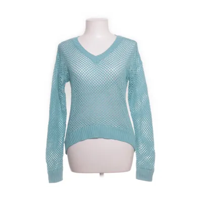 Pullover (Turquoise) from Laura Scott Acrylic, Cotton