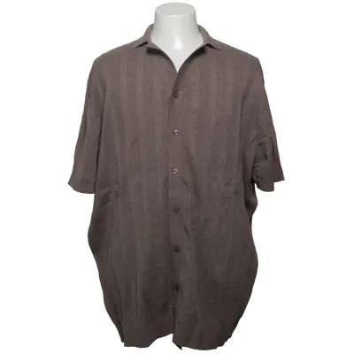 Korte mouwen shirt (Bruin) van Dressmann Katoen