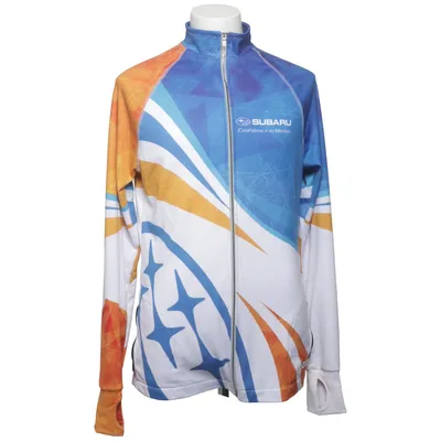 Sports jacket (White, Blue, Orange, Multicolored) from Inspiration Polyester