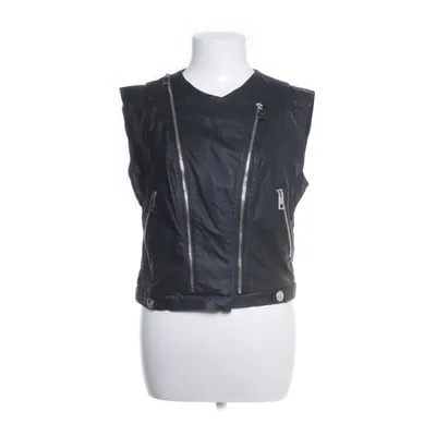 Bikervest (Sort) fra Blind Date Polyester, Polyurethan