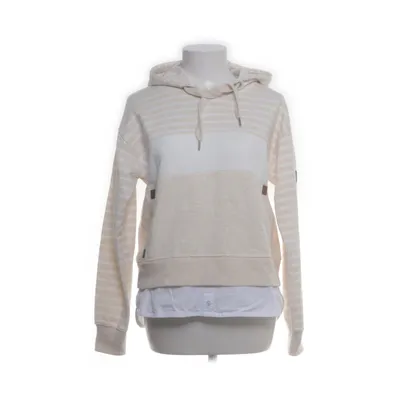 Capuchon sweater (Wit, Beige) van Gina Organisch katoen, Polyester