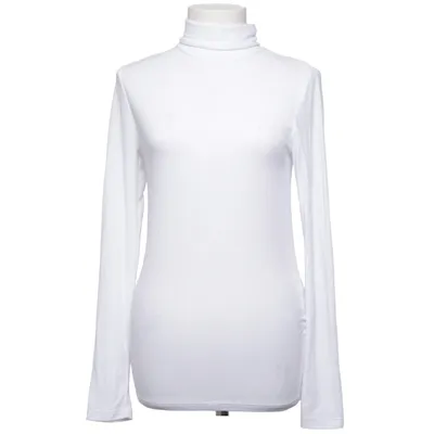 Polotröja (Vit) från Pieces Maternity Elastan, Polyester, Viskos