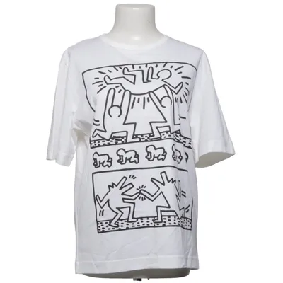 T-shirt (Vit, Svart) från Keith Haring Bomull