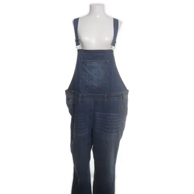 Hängselbyxor (Blå) från Bonprix Collection Bomull, Polyester, Viskos, Elastan