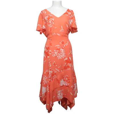 Robe longue (Orange, Blanc) de Bonprix Polyester