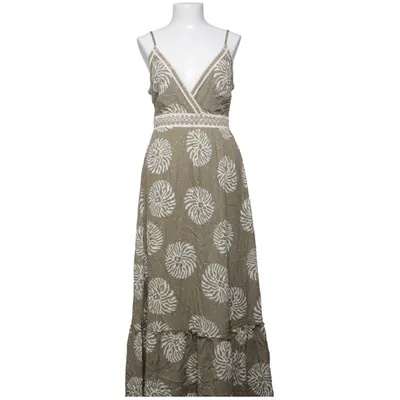 Maxi jurk (Groen, Wit, Meerkleurig) van Haily's Metallvezel, Viscose