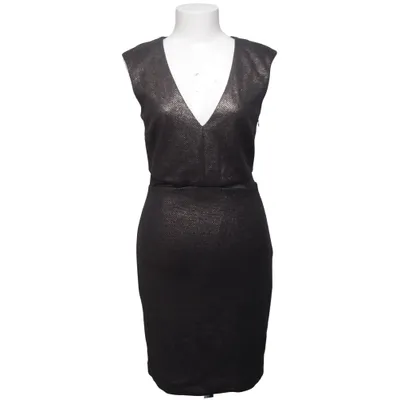 Cocktail dress (Black, Gold) from Lucy Paris Acrylic, Elastane, Polyester