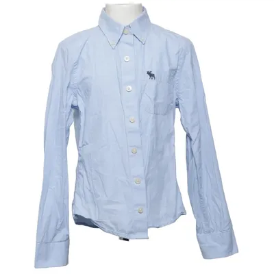 Buttondownskjorte (Blå) fra Abercrombie & Fitch Kids Bomuld