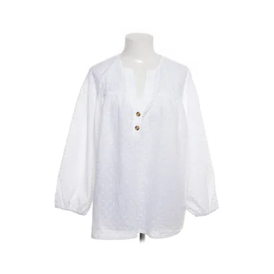 Blouse (Wit) van Laura Torelli Katoen, Polyester