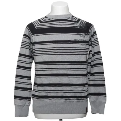 Sweater (Gray, Black) from Jack & Jones Vintage Denim Cotton