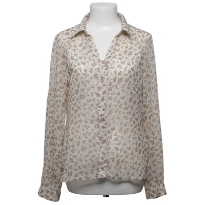 Bluse (Beige, Flerfarvet) fra Tulle Bomuld, Polyester