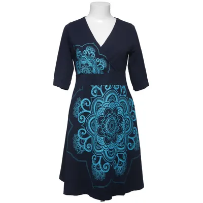 Klänning (Blå, Turkos) från Dress Like Marie Bomull, Elastan