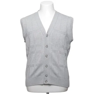 Vest (Gray) from Senator Acrylic, Merino wool