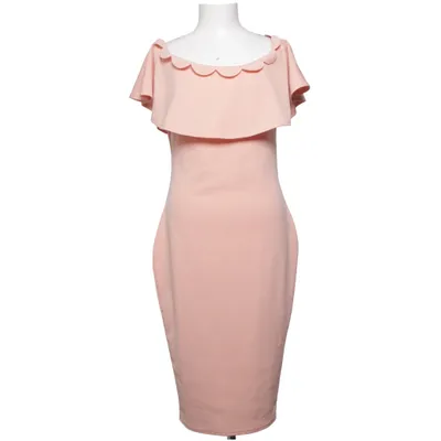Jurk (Roze) van Boohoo Plus Elastaan, Polyester