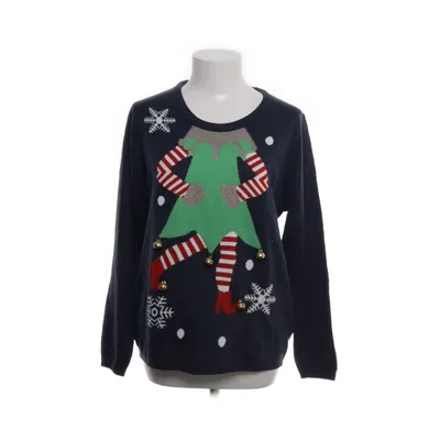 Julesweater (Blå) fra Esmara Akryl