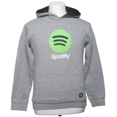 Hoodie (Gray, Green, Multicolored) from Spotify Cotton, Polyester