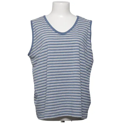 Tank Top (Blue, White, Gray) from Jacett Acrylic, Cotton, Polyester